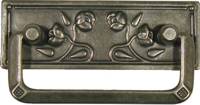 Art Nouveau Drawer Pull - Pewter